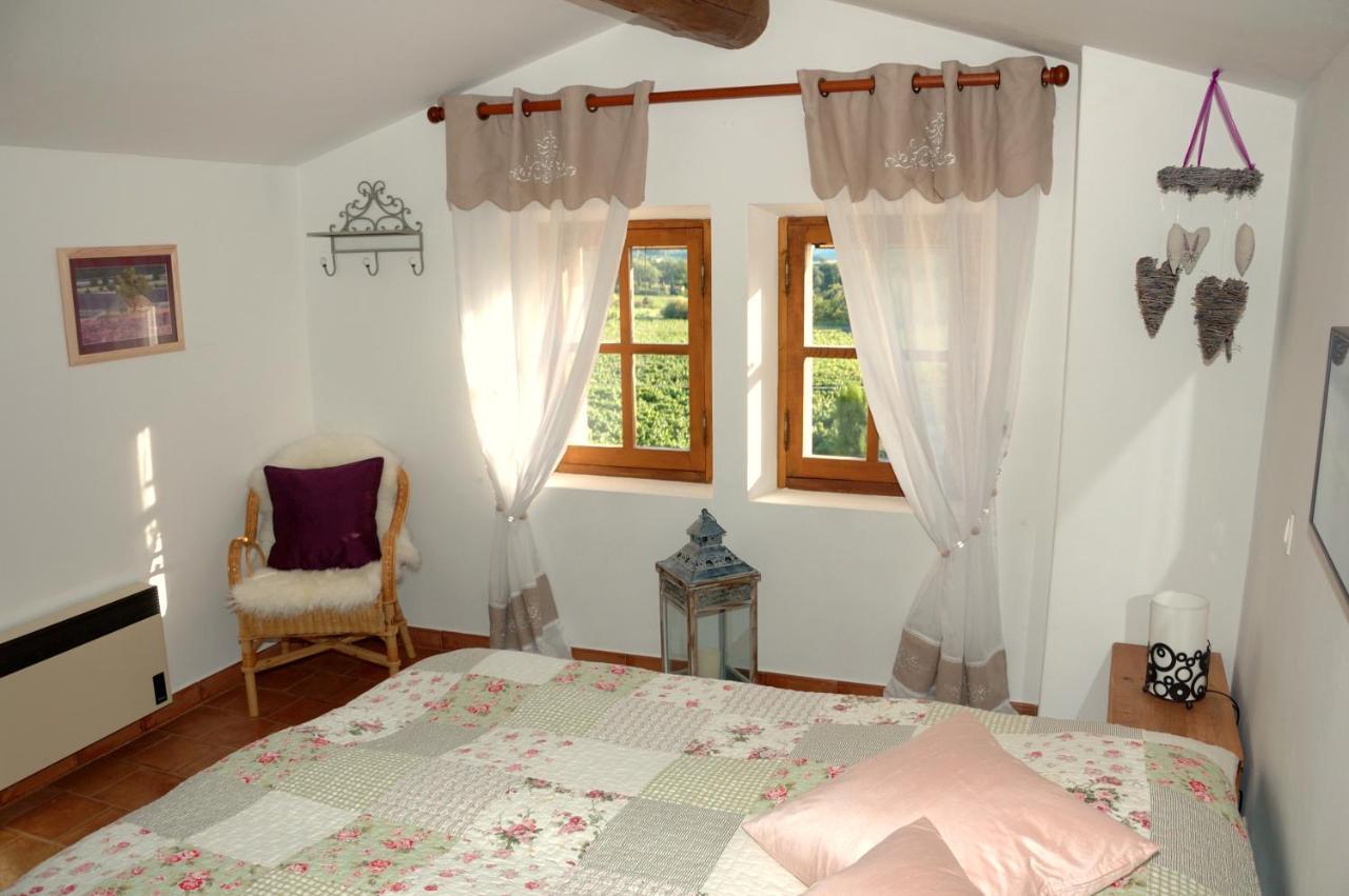 Maison Bijoux-de-Provence Lavande Puyméras Extérieur photo